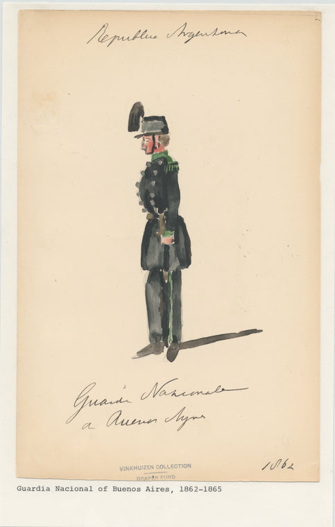 Republica Argentina: Legione Agricole, 1862