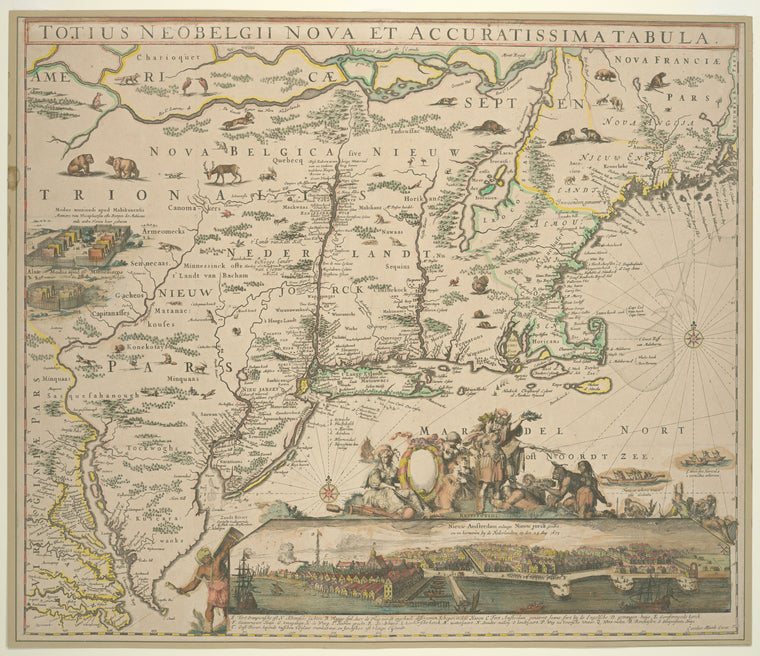 Totius Neobelgii Nova et accuratissima tabula