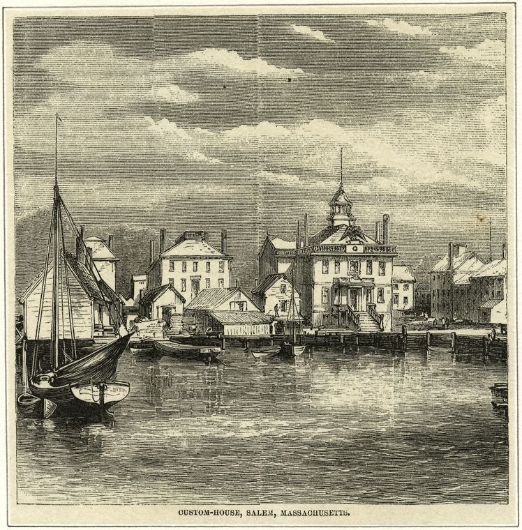 Custom-House, Salem, Massachusetts.