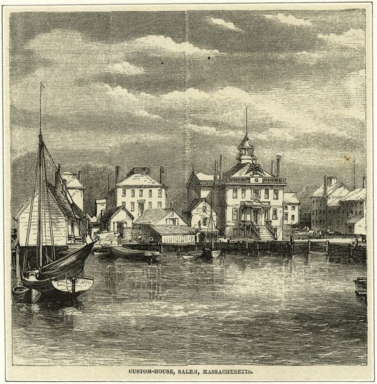 Custom-House, Salem, Massachusetts.