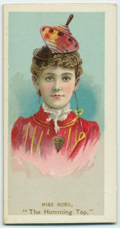 Miss Robe as "The Humming Top".