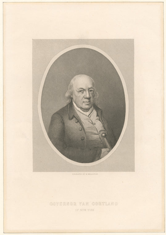 Governor Van Cortlandt of New York.