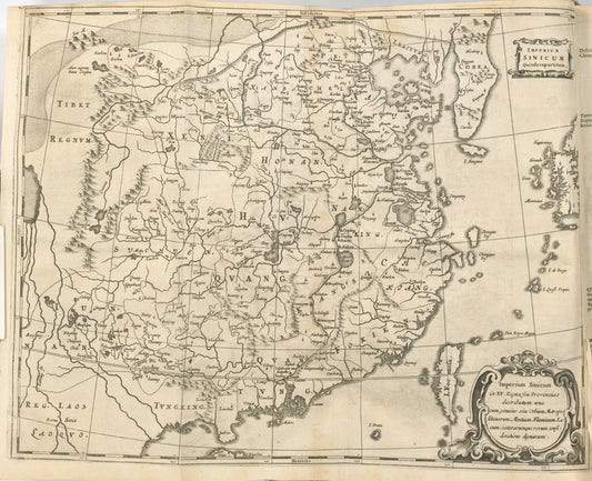 Imperium Sinicum in XV Regna seu Provincias