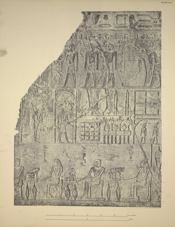 Scenes of funeral procession and funeral feast (continues).