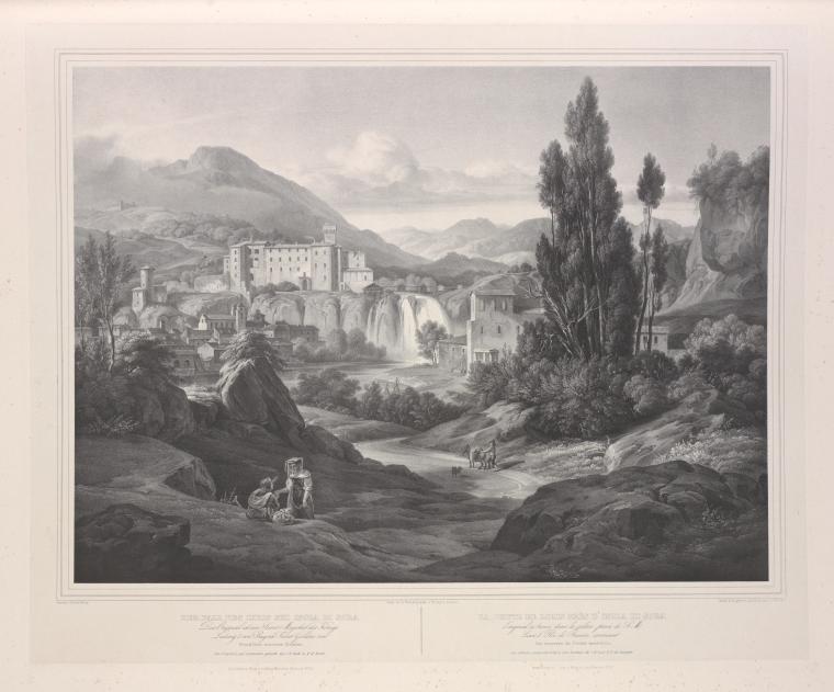 Der Fall des Liris bei Isola di Sora.