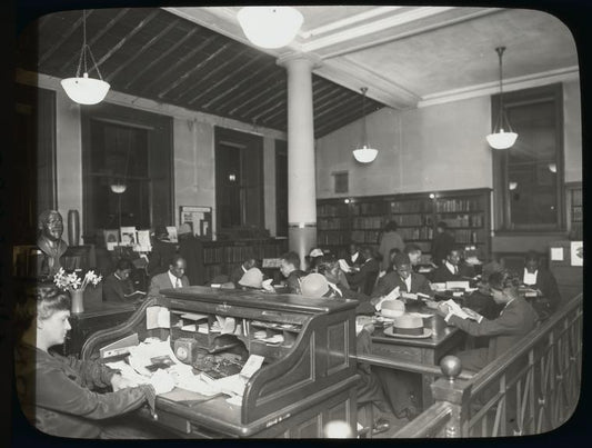 135th Street, Adult Reference and Miss E. Rose