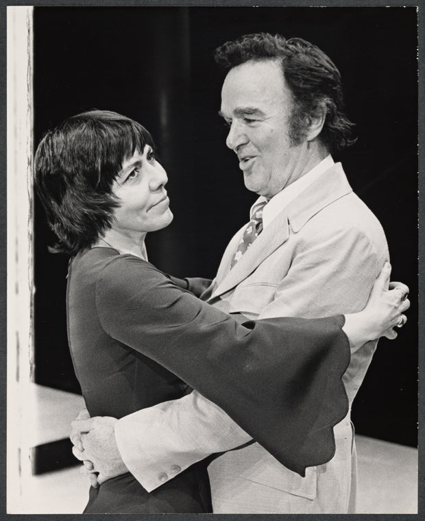 Bette Henritze and Will Hare in the stage production Older People