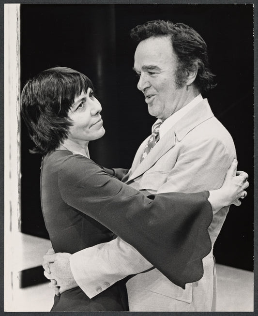 Bette Henritze and Will Hare in the stage production Older People
