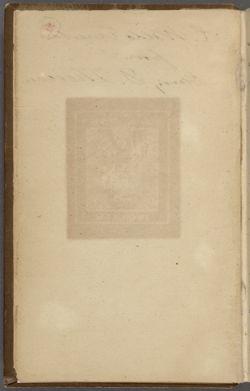 Emerson, Ralph Waldo, inscription to, by HDT. Undated.