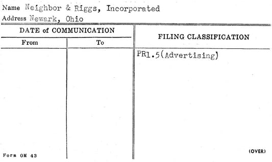 Neighbor & Riggs, Incorporated