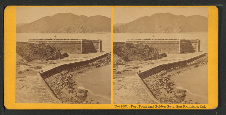 Fort Point and Golden Gate, San Francisco, Cal.