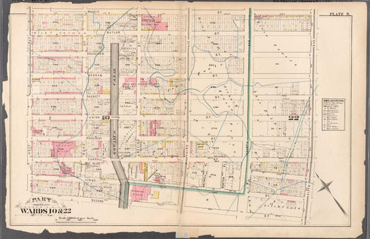 Plate 5: Bounded by Baltic Street, Fifth Avenue, Second Street and Hoyt Street.