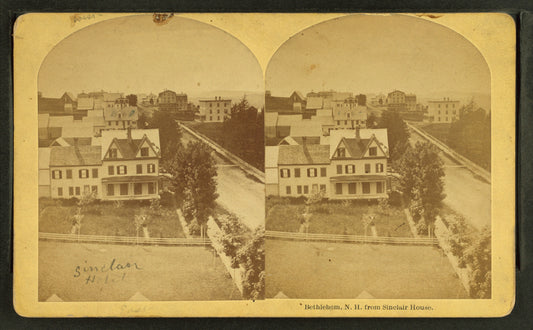 Bethlehem, N.H. from Sinclair House.