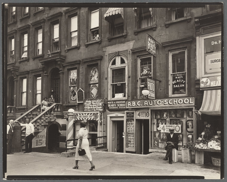 Harlem Street: II, 422-424 Lenox Avenue