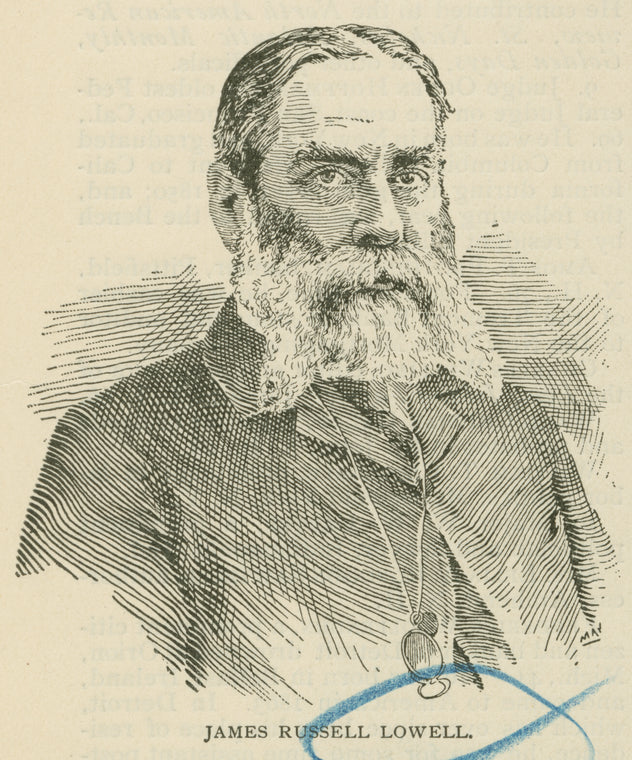 James Russel Lowell.