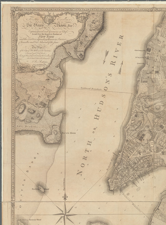 Plan of the city of New York, in North America: surveyed in the years 1766 and 1767