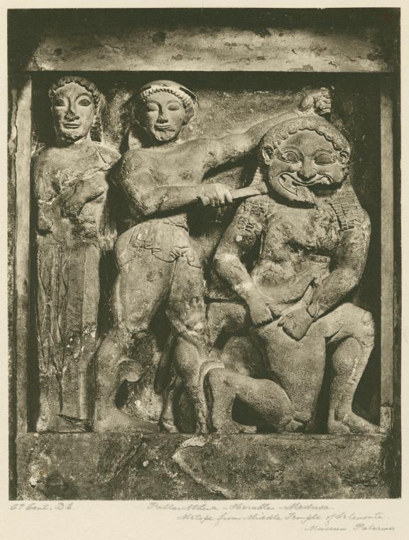 Perseus beheading Medusa