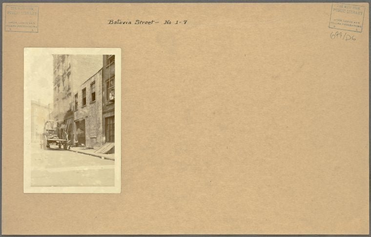 Manhattan: Batavia Street - New Chambers Street