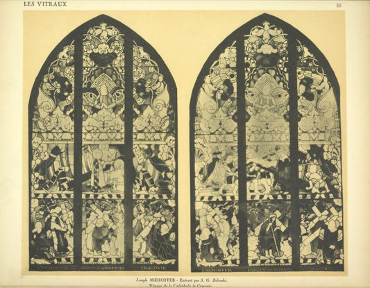 Au Pavillon National de la Pologne (A. D.), destinés à la cathédral de Cracovie.