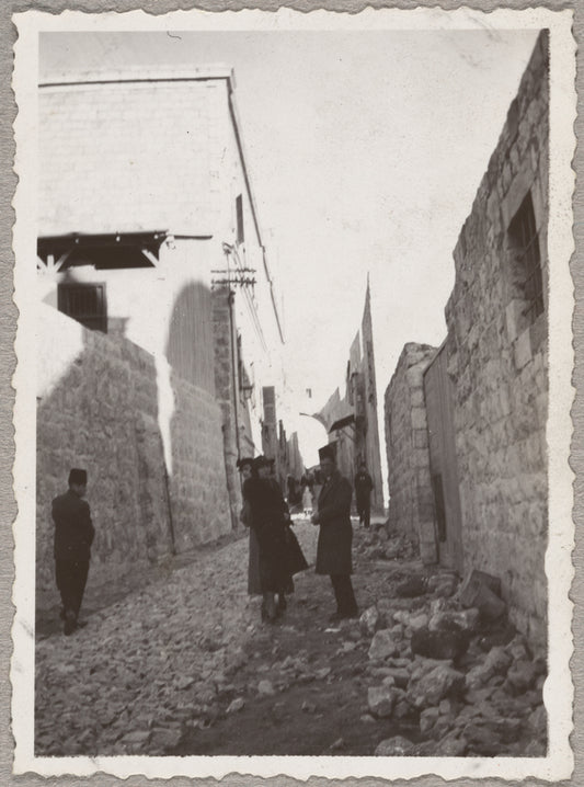 Lisan Kay, Virginia Lee, and Yeichi Nimura in Jerusalem