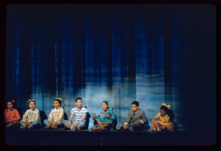 Dancers in the stage production Flower Drum Song