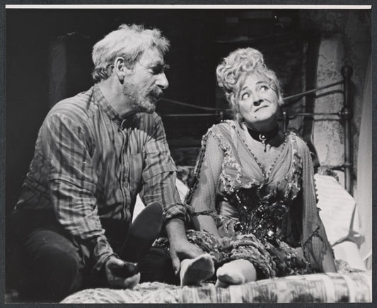 Herschel Bernardi and Maria Karnilova in the stage production Zorba