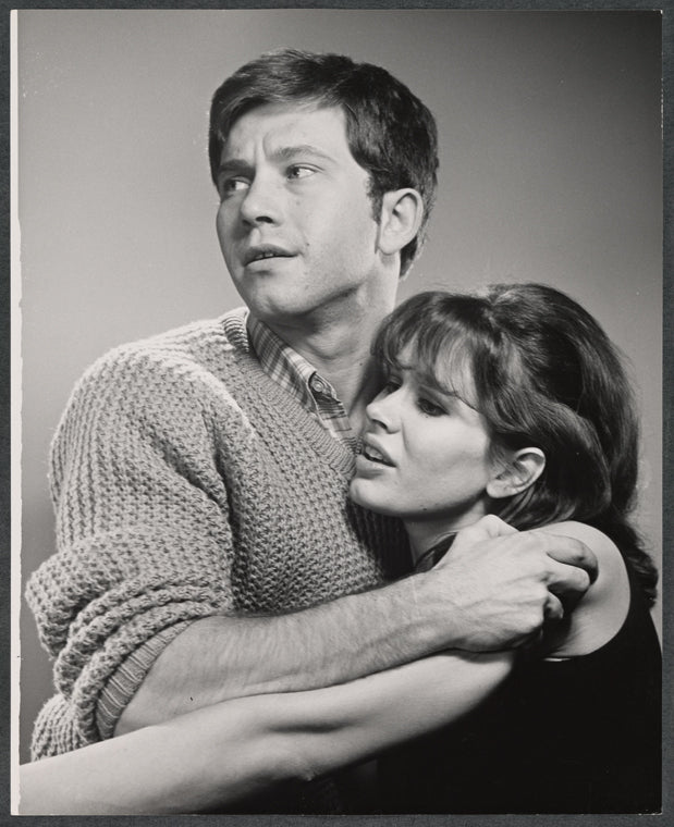 Peter Kastner and Karen Black in publicity photo for the stage production The Playroom