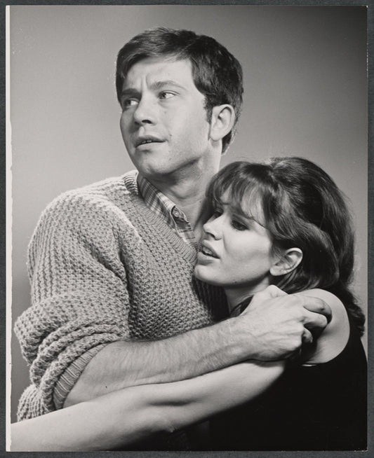 Peter Kastner and Karen Black in publicity photo for the stage production The Playroom