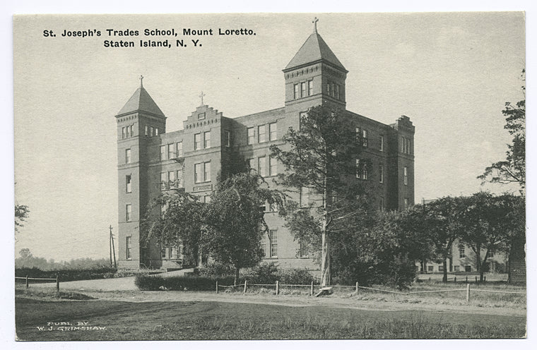 St. Joseph'sTrades School, Mount Loretto, Staten Island, N.Y.
