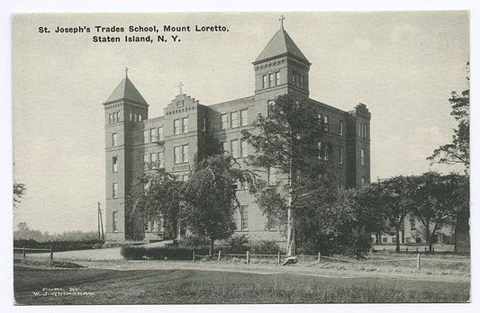 St. Joseph'sTrades School, Mount Loretto, Staten Island, N.Y.