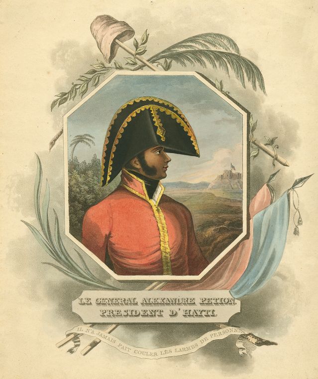Le General Alexandre Petion; President D'Hayti.