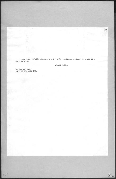 Bronx: 254th Street (West) - Fieldston Road