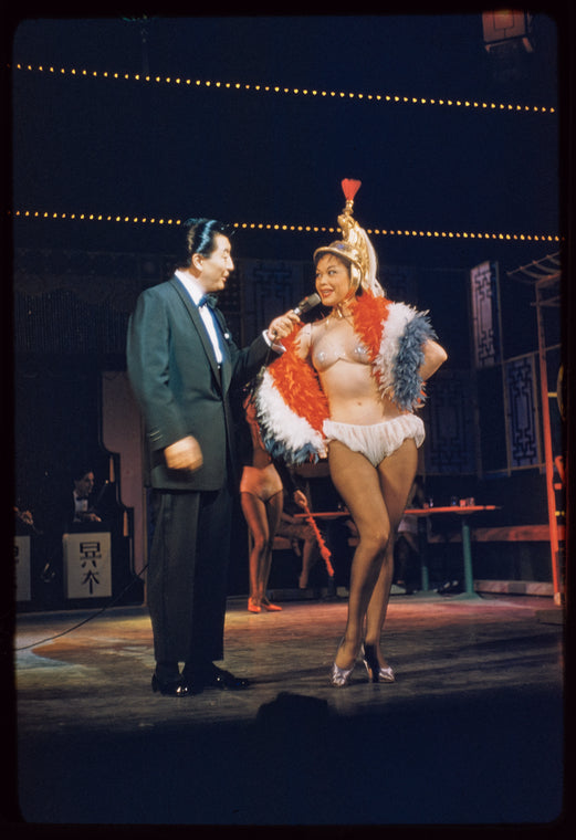 Jack Soo and unidentified other in the stage production Flower Drum Song