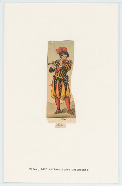 Pfeifer, 1600