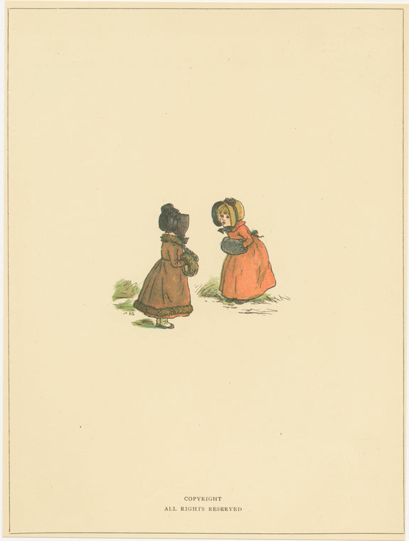 Two little girls.