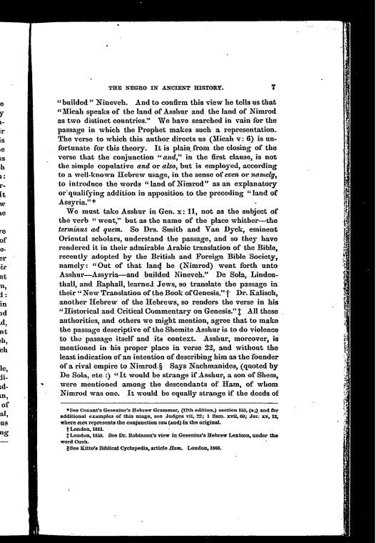 The Negro in ancient history