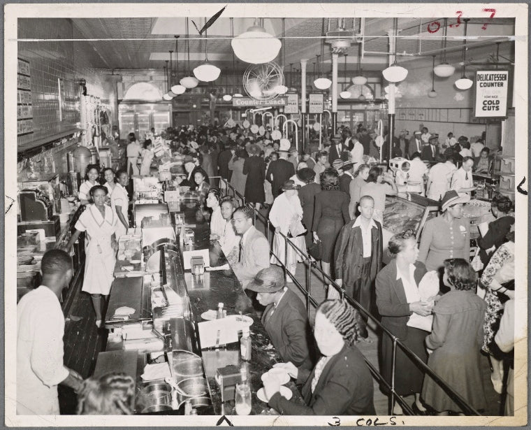 Large lunch spot with deli counter