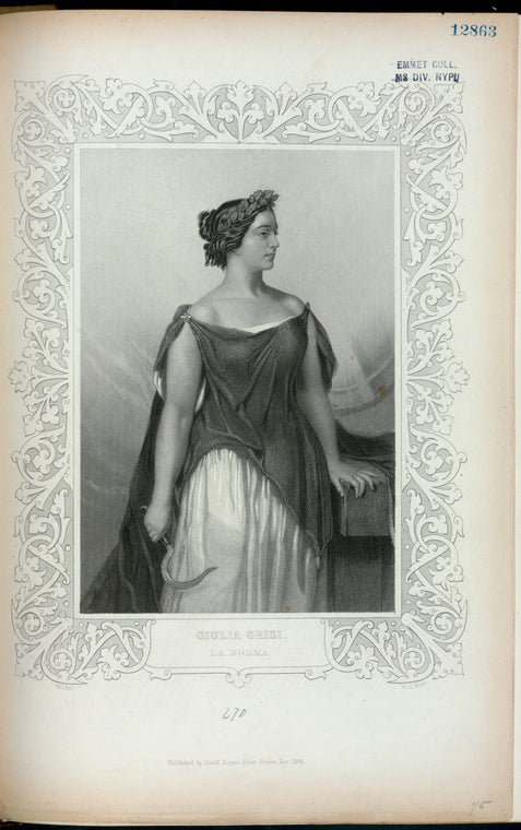 Giulia Grisi, la Norma.