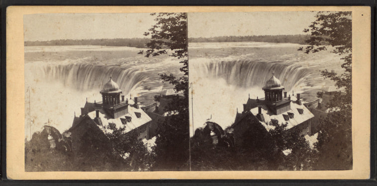 Horse Shoe Fall, from below the Pagoda.