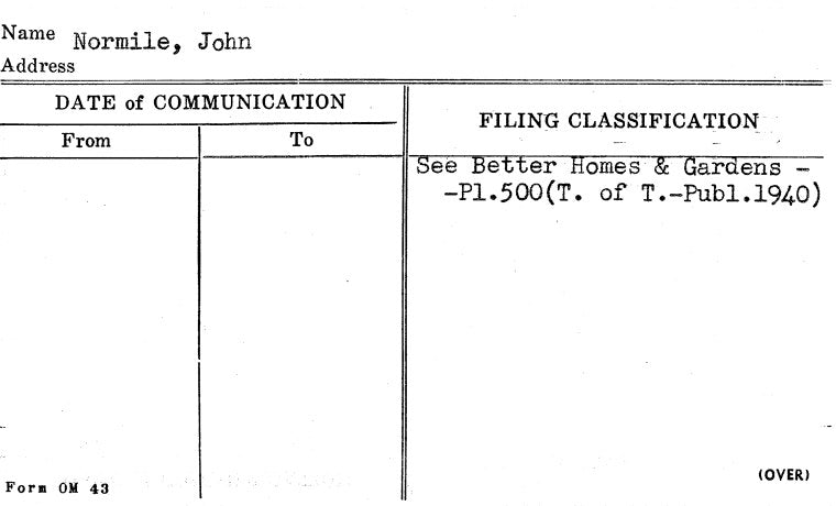 Normile, John