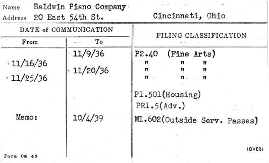 Baldwin Piano Company