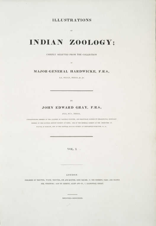 Illustrations of Indian zoology