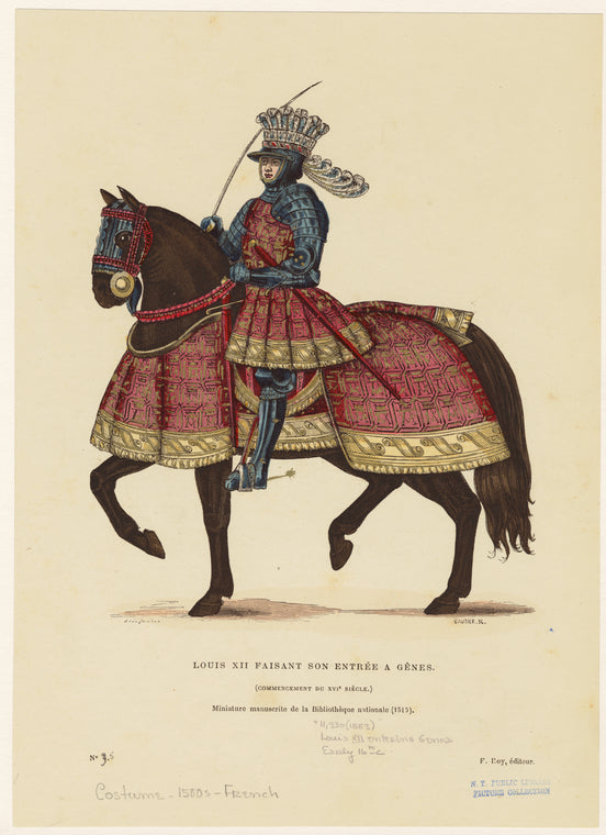 Louis XII faisant son entrée a Gênes