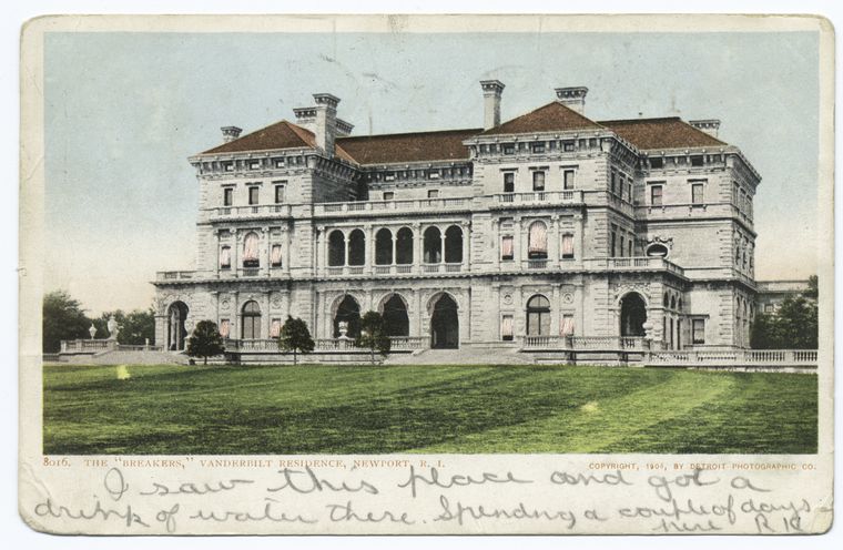 Breakers, Vanderbilt Residence, Newport, R. I.