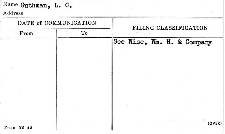 Guthman, L.C.