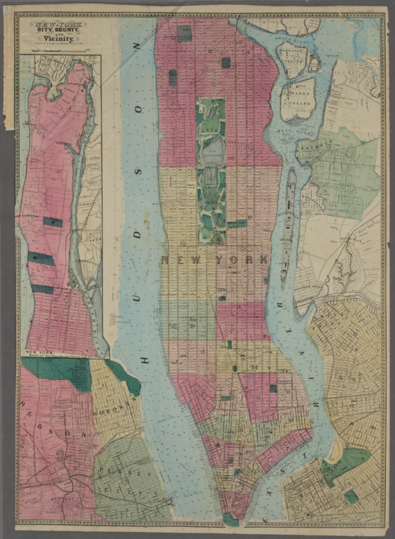 New-York City, County, and vicinity