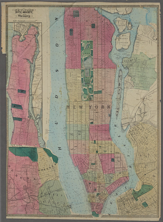New-York City, County, and vicinity