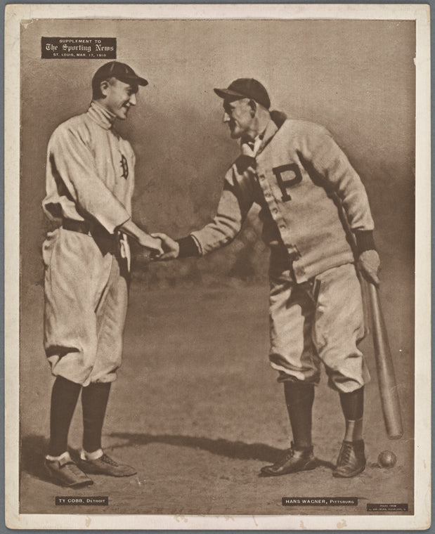 Ty Cobb and Honus Wagner
