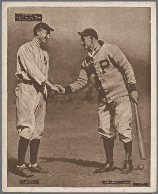 Ty Cobb and Honus Wagner