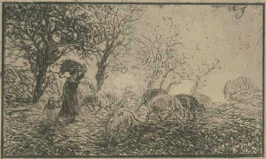 Paysage et animaux.